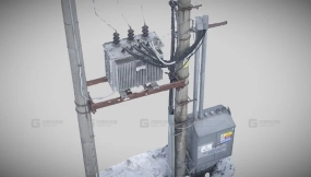 3P型电线杆配电变压器 - 3P Electric Power Pole Distribution Transformer