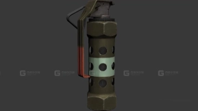闪光震撼弹3D模型-48 - Flashbang 3D model-48