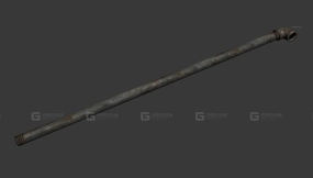 钢管武器 Steel Pipe 3D model-5