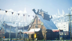 【UE】低多边形维京世界  Low Poly Viking World