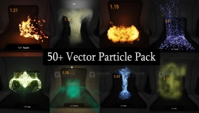 【UE】50+ 矢量粒子  50+ Vector Particles