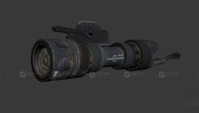 M952V手电筒 3D模型-34 M952V 3D model-34