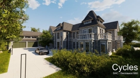 Blender欧式别墅建筑室内外场景模型 Large Mansion 2021 Blender Eevee And Cycles 1