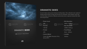 戏剧性的天空贴图  Dramatic Skies