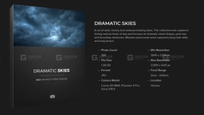 戏剧性的天空贴图  Dramatic Skies
