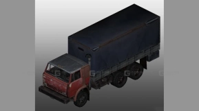 卡玛斯卡车 - Kamaz 3D model-148