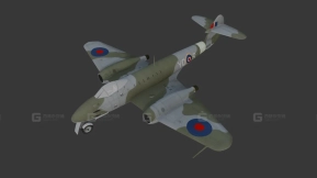 格洛斯特流星战斗机  Fighter Jet Gloster Meteor