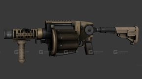 RGP-40榴弹发射器3D模型-24 - RGP-40 3D model-24