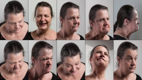 女性伊加人体面部表情参考素材 Female_Iga human face expression reference