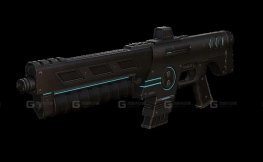 TREK-47自动步枪-TREK-47 Automatic Rifle 3D model