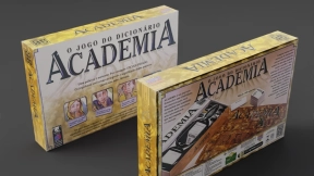 学术棋盘游戏盒 - Academia Board Game Box