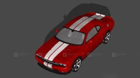 2014道奇挑战者 - Dodge Challenger 2014 3D model-60