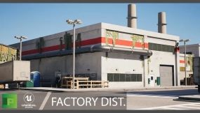 【UE】工厂区  Factory District
