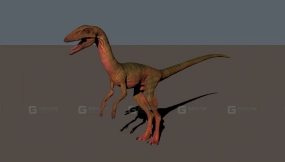 Eoraptor 3D model-1 - 始盗龙3D模型1