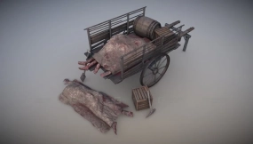 马车尸体 (最暗的红) Cart corpse (The Darkest Red)