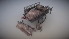 马车尸体 (最暗的红) Cart corpse (The Darkest Red)