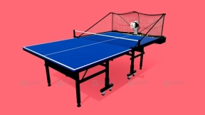 机器人乒乓球桌 - Robo-Pong Table Tennis