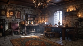 中世纪小房间 Medieval Small Room
