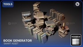 【UE】书本生成器 Book Generator