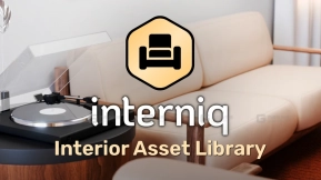 450个以上Blender室内资产库Interniq 2.0.0