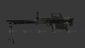 L86A1式轻型支援武器-l86a1 3D model-29