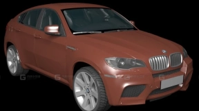 宝马X6 - BMW X6 3D model-54