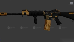 M4高爆卡宾枪-M4 HE 3D model