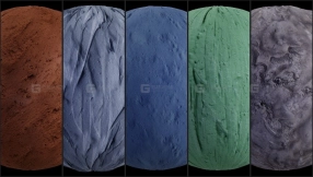 28组粘土PBR贴图  28 Clay Texture