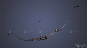 现代弓（森林游戏） - Modern Bow (The Forest) 3D model-46