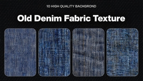 旧牛仔布纹理贴图素材 Old Denim Fabric Texture – K4FS9QS