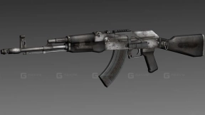 AK-47（原型AK-74M）-AK-47 (original  AK-74M) 3D model