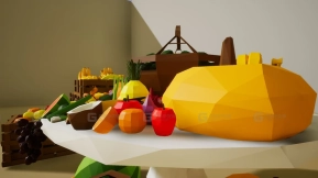 【UE】低多边形水果与蔬菜  Low Poly Fruits and Vegetables