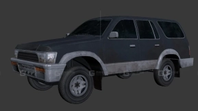 四驱SUV - Four Runne 3D model-106