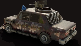 拉达2101 末世车-Lada 2101 . Apocalyptic Car