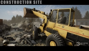 【UE】[扫描] 建筑工地 装载机  [SCANS] Construction Site  Loader