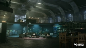 【UE】冷战时期地下堡垒掩体场景  Cold War Underground Bunker