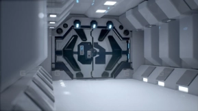 【UE】科幻动画门资源包  SciFi Animated Doors Pack