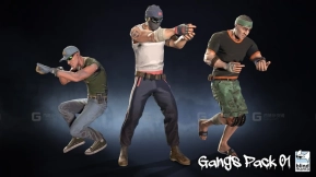 【UE】帮派包 01  Gangs Pack 01