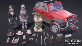 【UE】多边形 - 探索者工具包  POLYGON - Explorer Kit