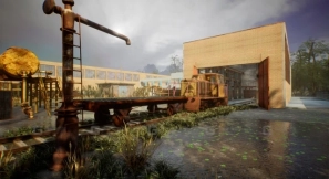【UE】废弃的铁路工作区  Abandoned working railway zone