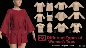 29+女式上衣短袖衣服