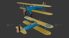 波音斯蒂尔曼PT-17凯德特  Boeing Stearman Pt-17 Kaydet