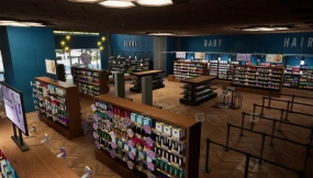 【UE】药房药店超市货架药品室内环境  Pharmacy  Drugstore Environment ( Pharmacy Medicine Chemistry Medicines Shop )