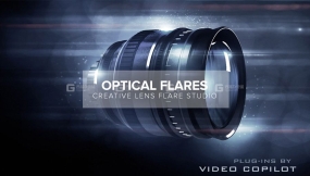 【Ae】专业镜头光晕耀斑特效插件Optical Flares