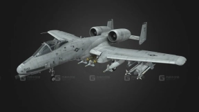 A-10雷电II攻击机 A-10 ThunderBolt II