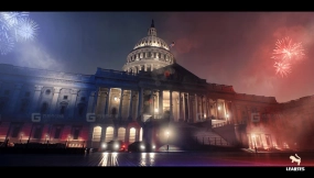 【UE】美国国会大厦外部环境（美国国会大厦建筑外观）  US Capitol Exterior Environment ( Building Exterior USA Capitol )