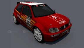 雪铁龙Saxo - Citroen Saxo 3D model-24