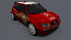 雪铁龙Saxo - Citroen Saxo 3D model-24