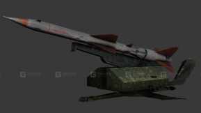 SA-2防空导弹-11 - SA-2 3D model-11