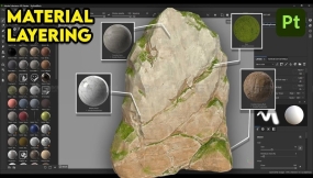 Substance 3D Painter！ 制作材质分层基本设置！